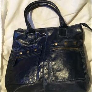 Medium Mark blue handbag